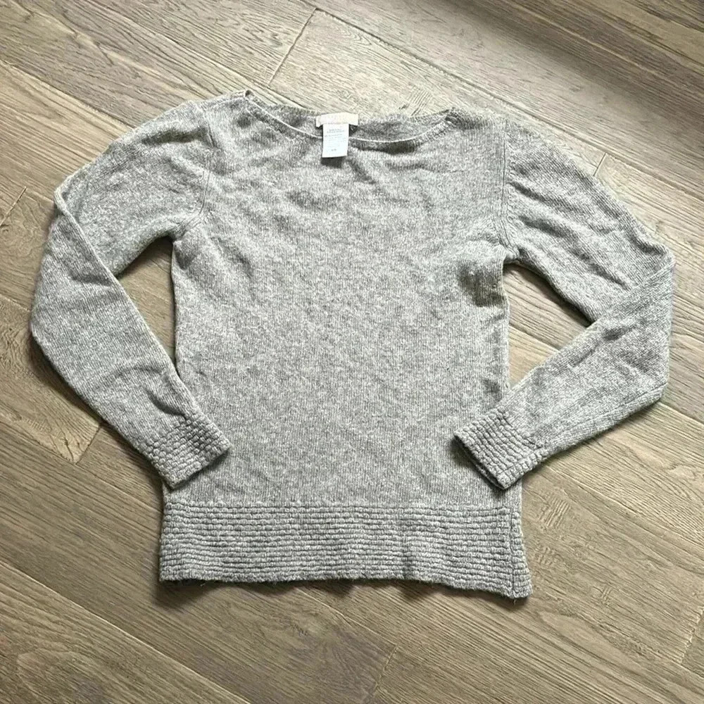 🔥Hekla & Co🔥 | Grey wool and cashmere blend knit sweater